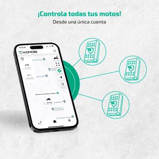 - KOMOBI Pro | Localizador GPS para Moto con Ala