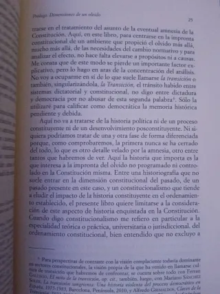 España, 1978: La amnesia constituyente