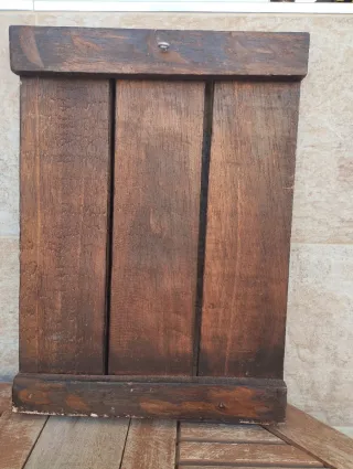 Cuadro Buda Madera Tallada 40 cm de alto x 30 anch