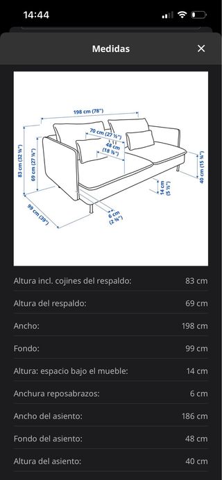 Divano Ikea Söderhamn Grigio