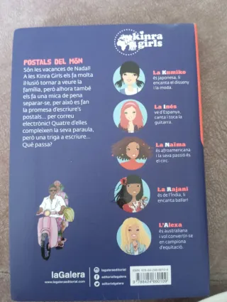 Libro Kinra Girls: Postals del món -Català
