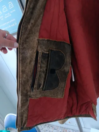 Cazadora Rocker Vintage Marrón