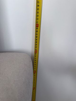 Sofá 2 plazas beige tela