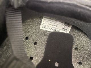 Casco da equitazione marrone