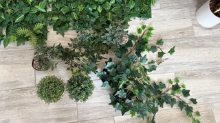 Plantas artificiales decorativas