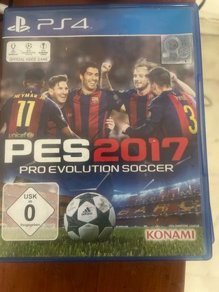 PES 2017 ps4 (pro evolución soccer)