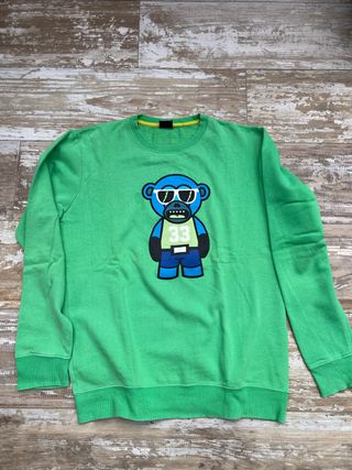 Sudadera Fishbone Mono con Gafas Talla M