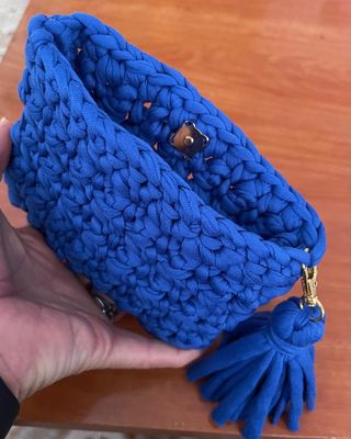 Cartera Trapillo Azul - Nueva
