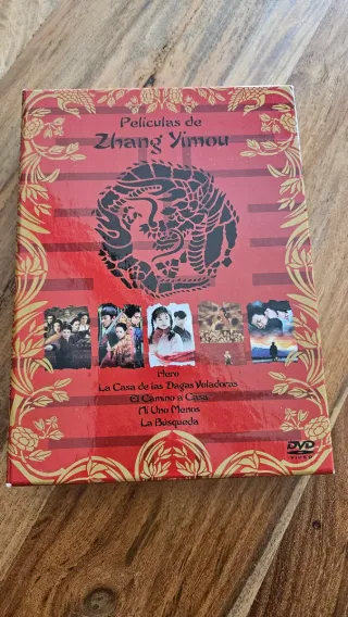 Pack 5 Películas Zhang Yimou DVD+ librito