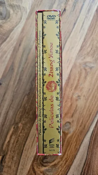Pack 5 Películas Zhang Yimou DVD+ librito