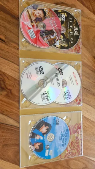 Pack 5 Películas Zhang Yimou DVD+ librito