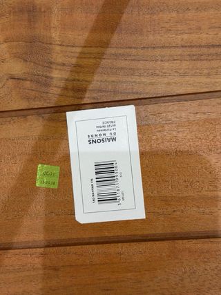 Mesa Comedor Madera y Metal Maisons du Monde