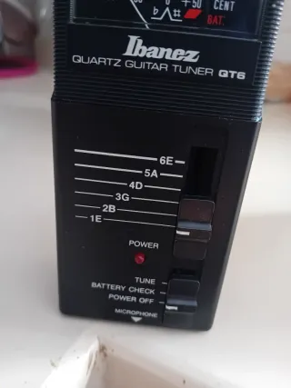 Afinador Ibanez QTS Guitarra Vintage