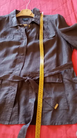 Camicia sahariana ANISETTE lino taglia 23