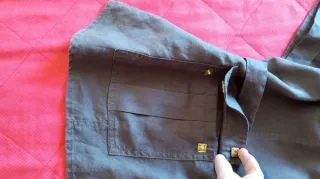 Camicia sahariana ANISETTE lino taglia 23