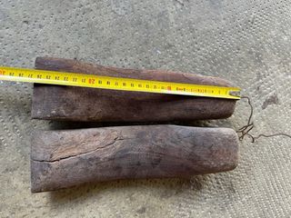 Pareja de Objetos Antiguos de Madera – Arte Popula