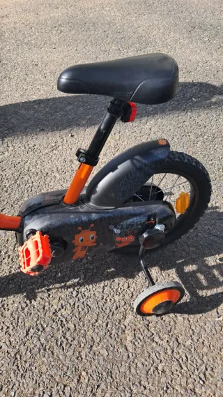 Bicicleta infantil naranja Btwin