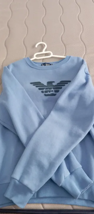 Sudadera Armani Jeans Azul Talla M