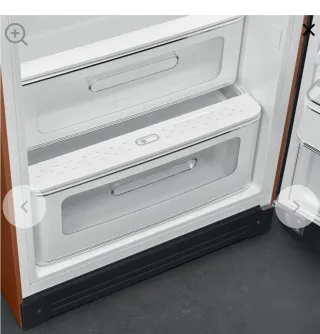 Frigorífico SMEG marrón oscuro