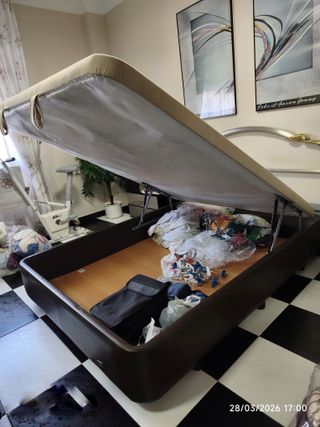 Canapé Cama 1.35x1.80 Base Tapizada