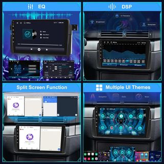 Radio Android BMW E46 9 CarPlay 2+64GB