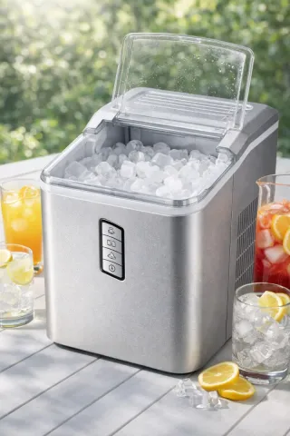 Macchina per il ghiaccio automatica portatile CONOPU