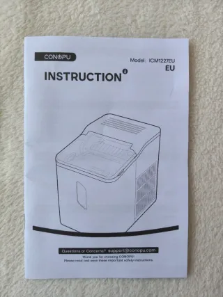 Macchina per il ghiaccio automatica portatile CONOPU