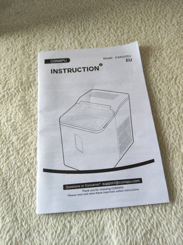 Macchina del Ghiaccio Portatile Ice Maker 1.5L