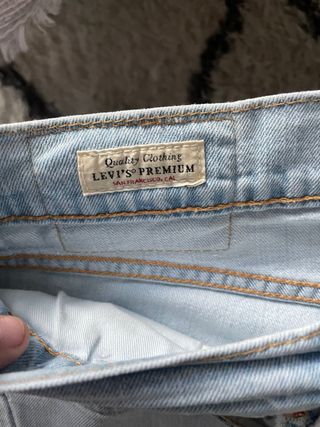 Pantalones Levi's Azules Claros