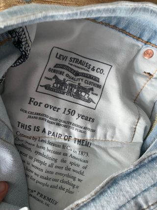 Pantalones Levi's Azules Claros