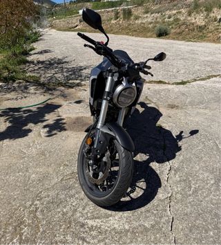 Honda CB125R Negra/Plata