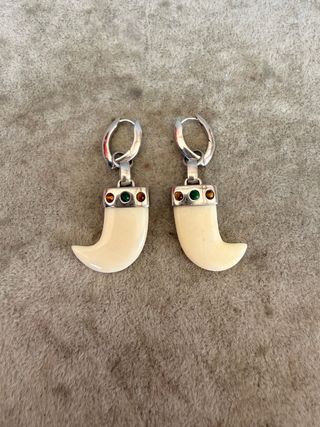 Pendientes Plata 925 con Piedras Multicolor