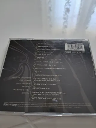 CD Celine Dion Let's Talk About Love