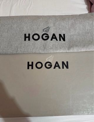 Stivali Hogan neri con pelliccia