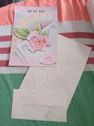 Set de cartas y sobres vintage