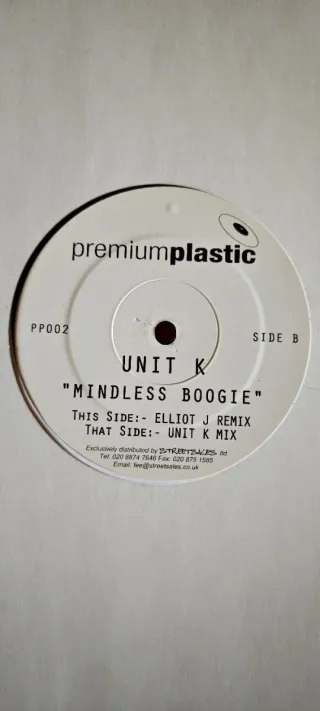 Vinilo Unit K - Mindless Boogie