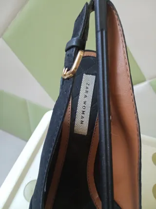 Zapatos tacón Zara negro talla 36