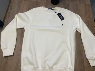 Camisola Polo Ralph Lauren Branca Tamanho M