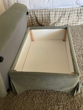 Puf Ektorp Ikea Verde Oliva