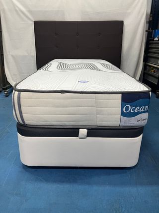 Letto con contenitore e materasso 90x180