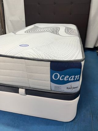 Letto con contenitore e materasso 90x180