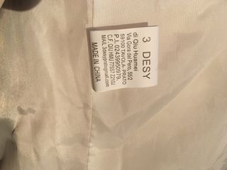 Abrigo largo 3 Desy blanco nuevo