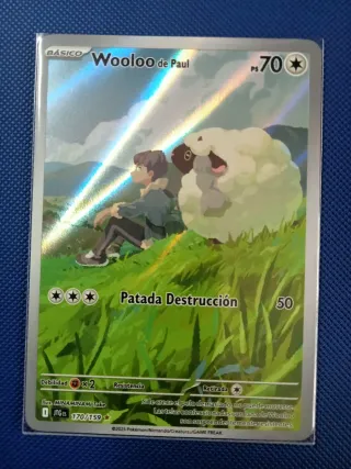Carta Pokémon Wooloo de Paul 170/159