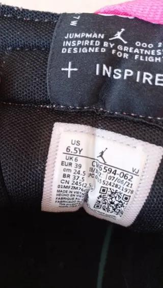 Nike Jordan MA2 Sneakers Donna Nero Rosa