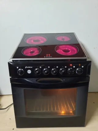 Conjunto de horno + 4 fuegos +