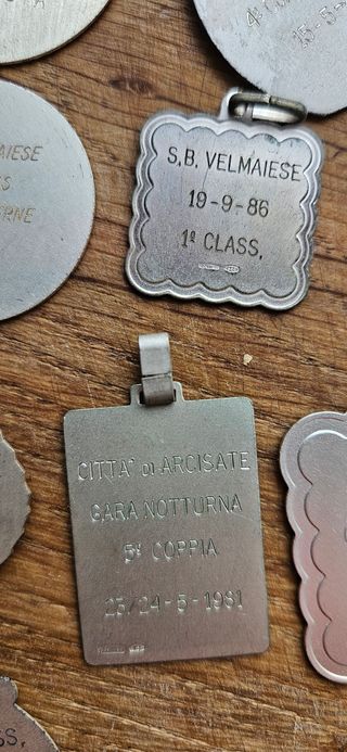 Lotto 69 gr. Medaglie Argento 800