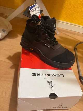 Botas de seguridad Lemaître Marrón/Negro