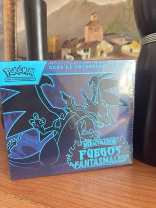 Caja pokemon Élite Fuego Fantasmales Pokémon