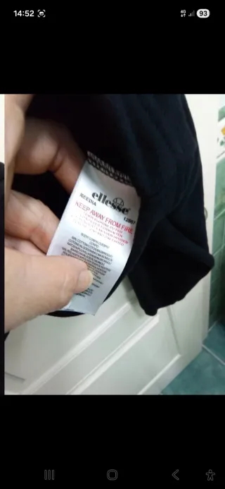 Sudadera crop Ellesse Talla XS