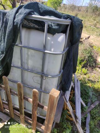 Depósito agua 1000L IBC